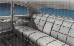 The Interior of the Fleetwood 75 Sedan & Limousine